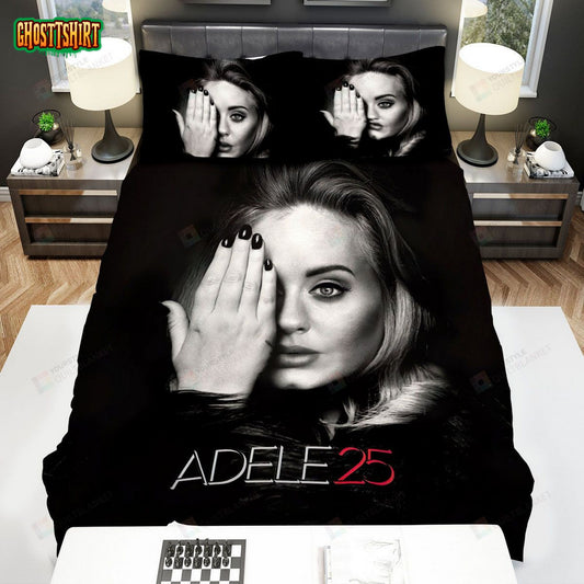 Adele 25 Album Cover Bed Sheets Spread Comforter Duvet Cover Bedding Set