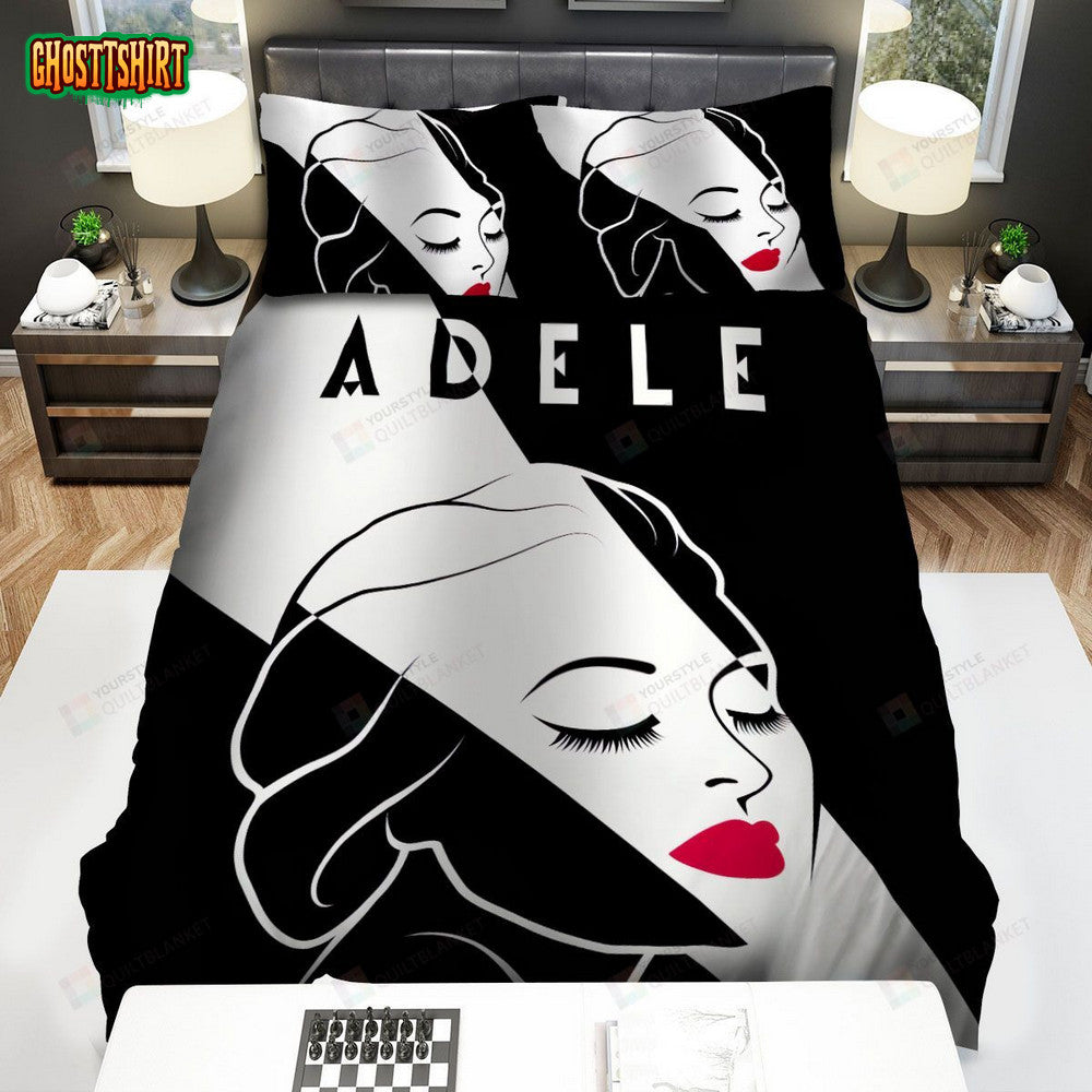Adele Barcelona Concert Poster Bed Sheets Spread Comforter Duvet Cover Bedding Set