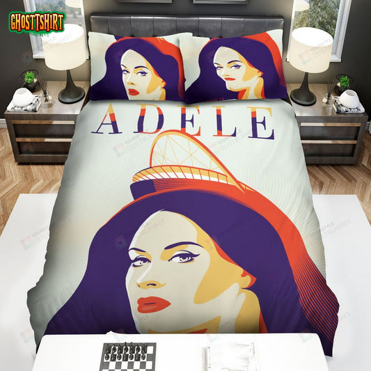 Adele London Uk Concert Poster Bed Sheets Spread Comforter Duvet Cover Bedding Set