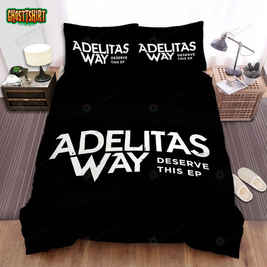 Adelitas Way Music Deserve This Album Bed Sheets Spread Comforter Duvet Cover Bedding Set