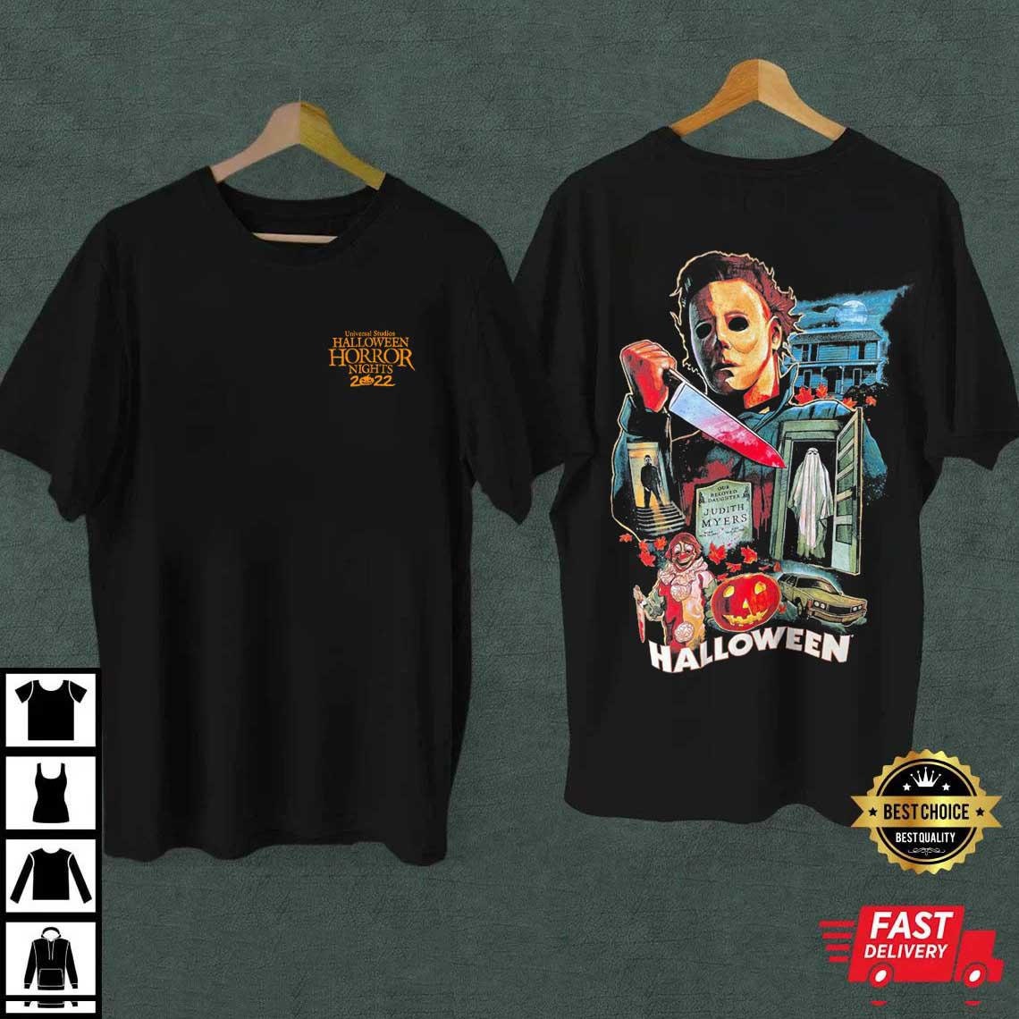 Vintage Halloween Horror Nights 2022 Shirt, Michael Myers Shirt