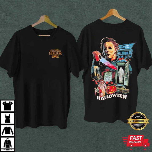 Vintage Halloween Horror Nights 2022 Shirt, Michael Myers Shirt
