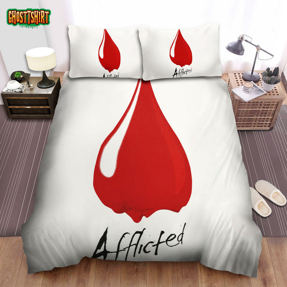 Afflicted (2013) Art Movie Poster Bed Sheets Spread Comforter Duvet Cover Bedding Set