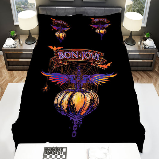 Bon Jovi Black Bedding Set V2