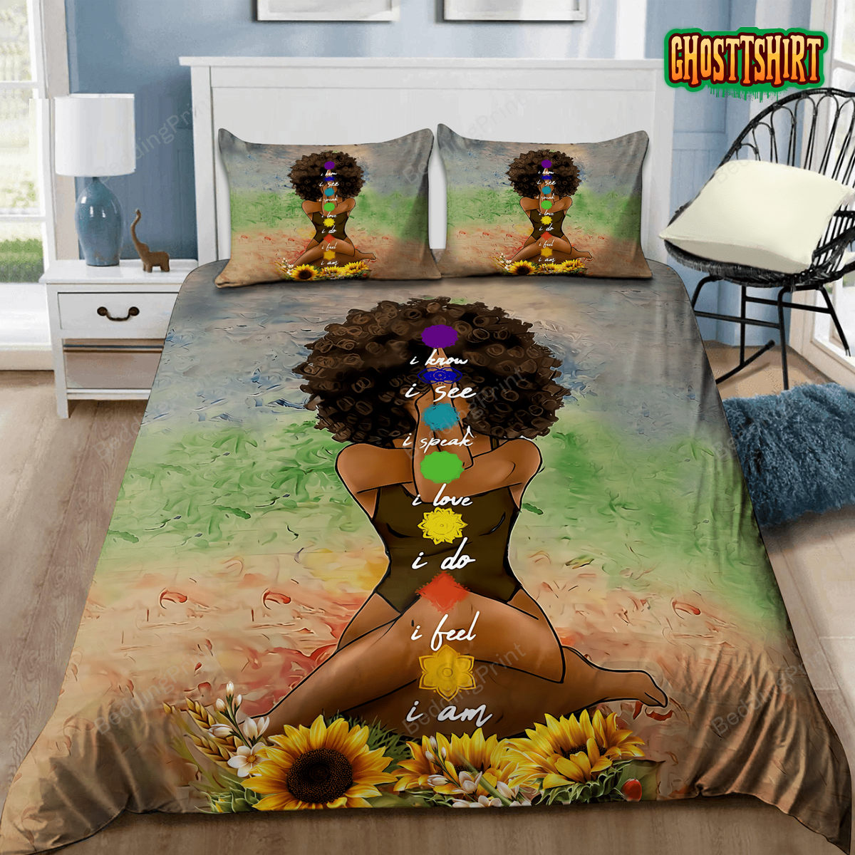 African Women I Do I Feel I Am Bedding Set