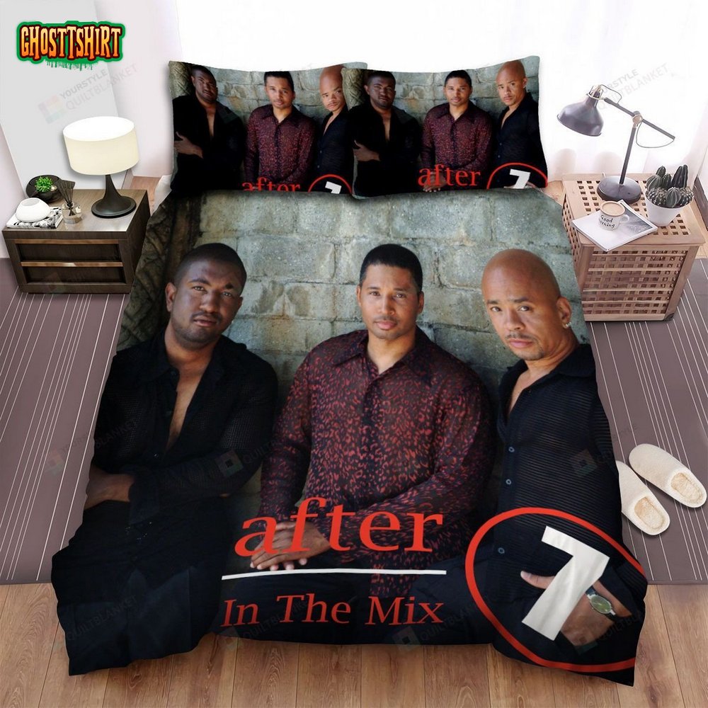 After 7 Music In The Mix Album Bed Sheets Spread Comforter Duvet Cover Bedding Set