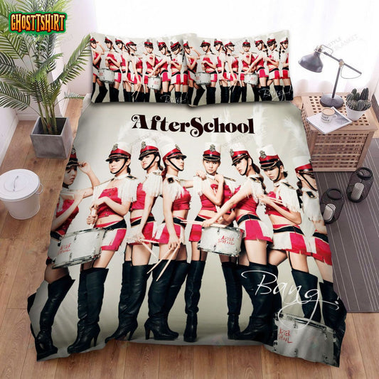 After School Bang Single Cover Bed Sheets Spread Comforter Duvet Cover Bedding Set