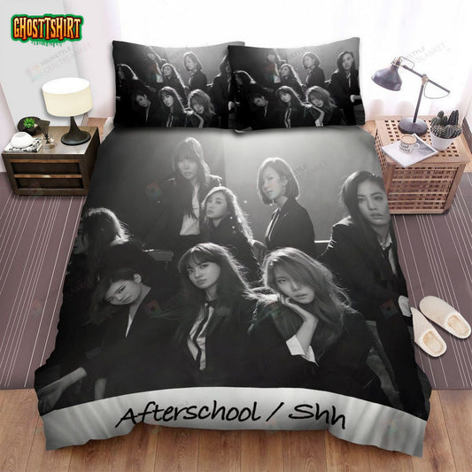 After School Shh Album Cover Bed Sheets Spread Comforter Duvet Cover Bedding Set
