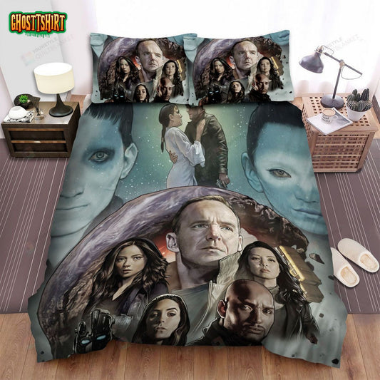 Agents Of S.H.I.E.L.D. Movie Art 1 Bed Sheets Spread Comforter Duvet Cover Bedding Set