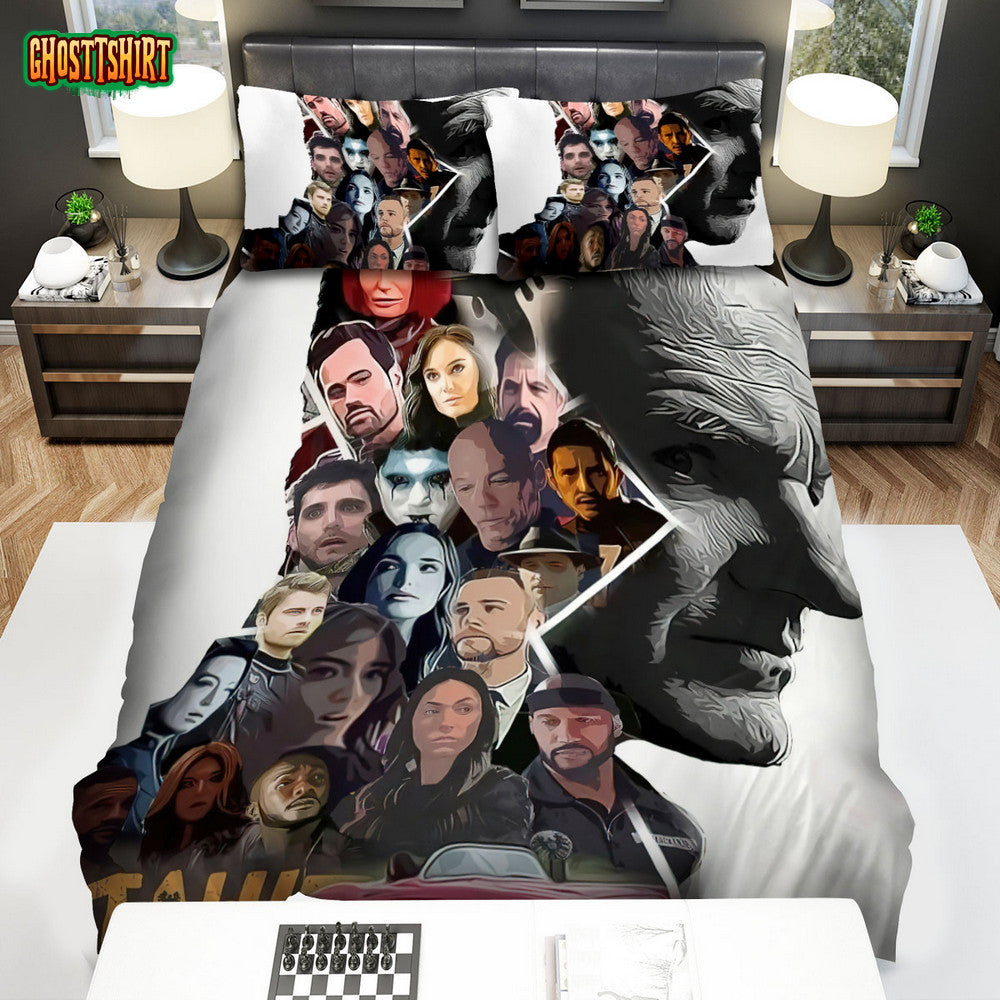 Agents Of S.H.I.E.L.D. Movie Art 8 Bed Sheets Spread Comforter Duvet Cover Bedding Set