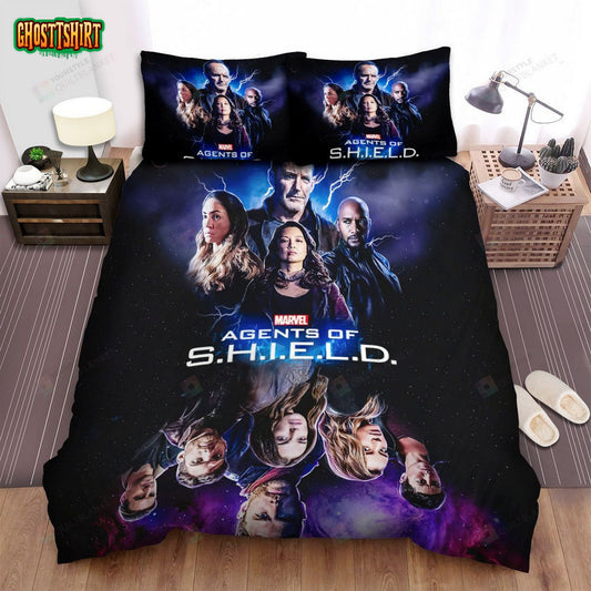 Agents Of S.H.I.E.L.D. Movie Poster 7 Bed Sheets Spread Comforter Duvet Cover Bedding Set