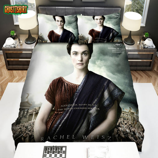 Agora (2009) Hypatia Movie Poster Ver 1 Bed Sheets Duvet Cover Bedding Set