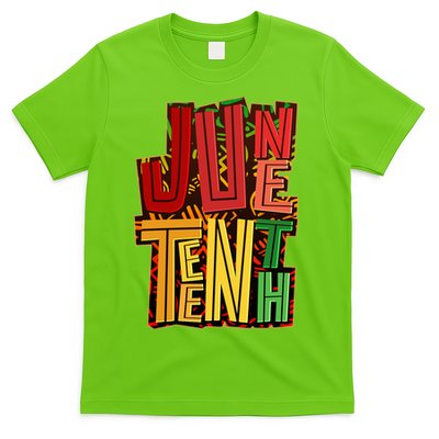 Abstract Juneteenth African Pattern T-Shirt