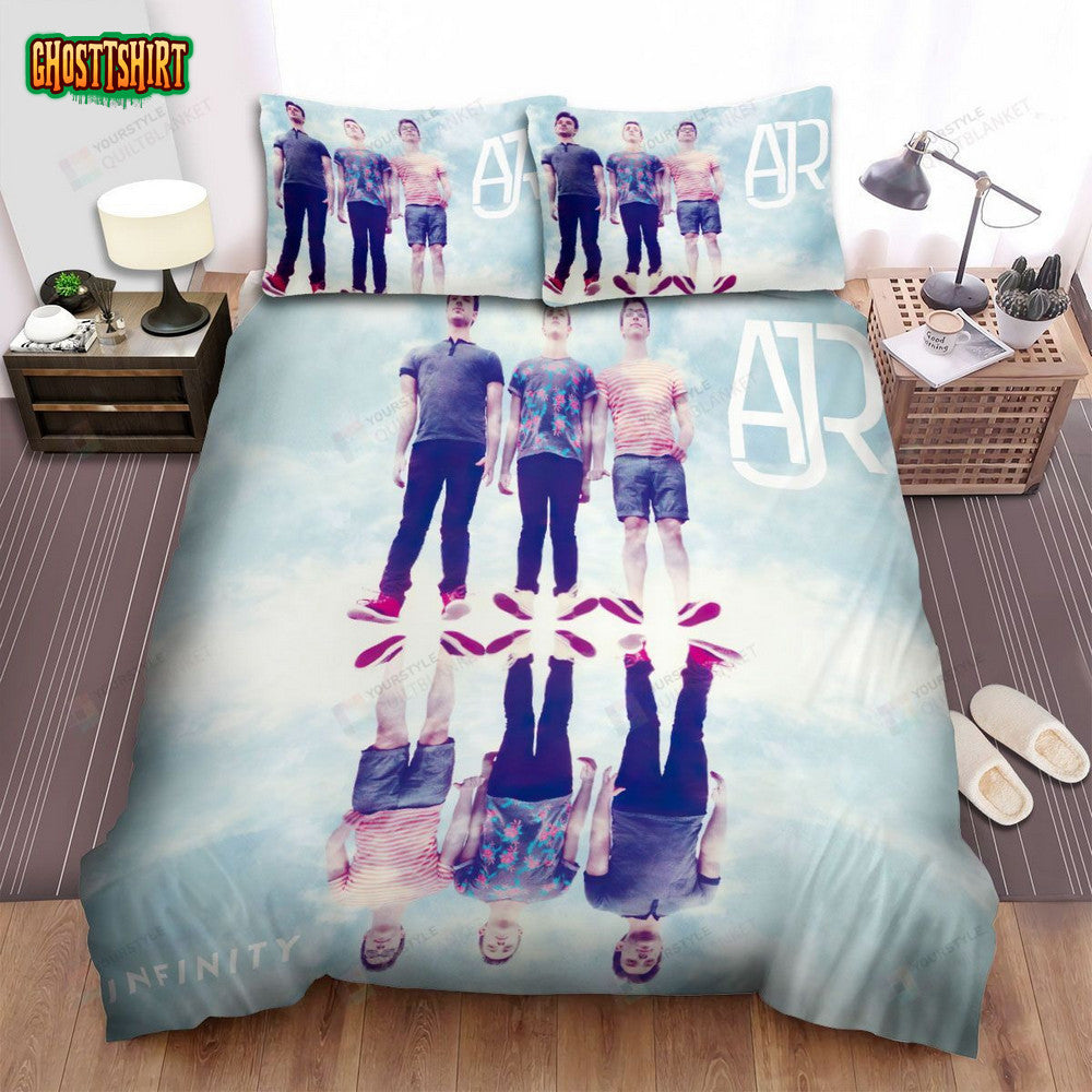 Ajr Band Infinity Album Cover Bed Sheets Spread Comforter Duvet Cover Bedding Set