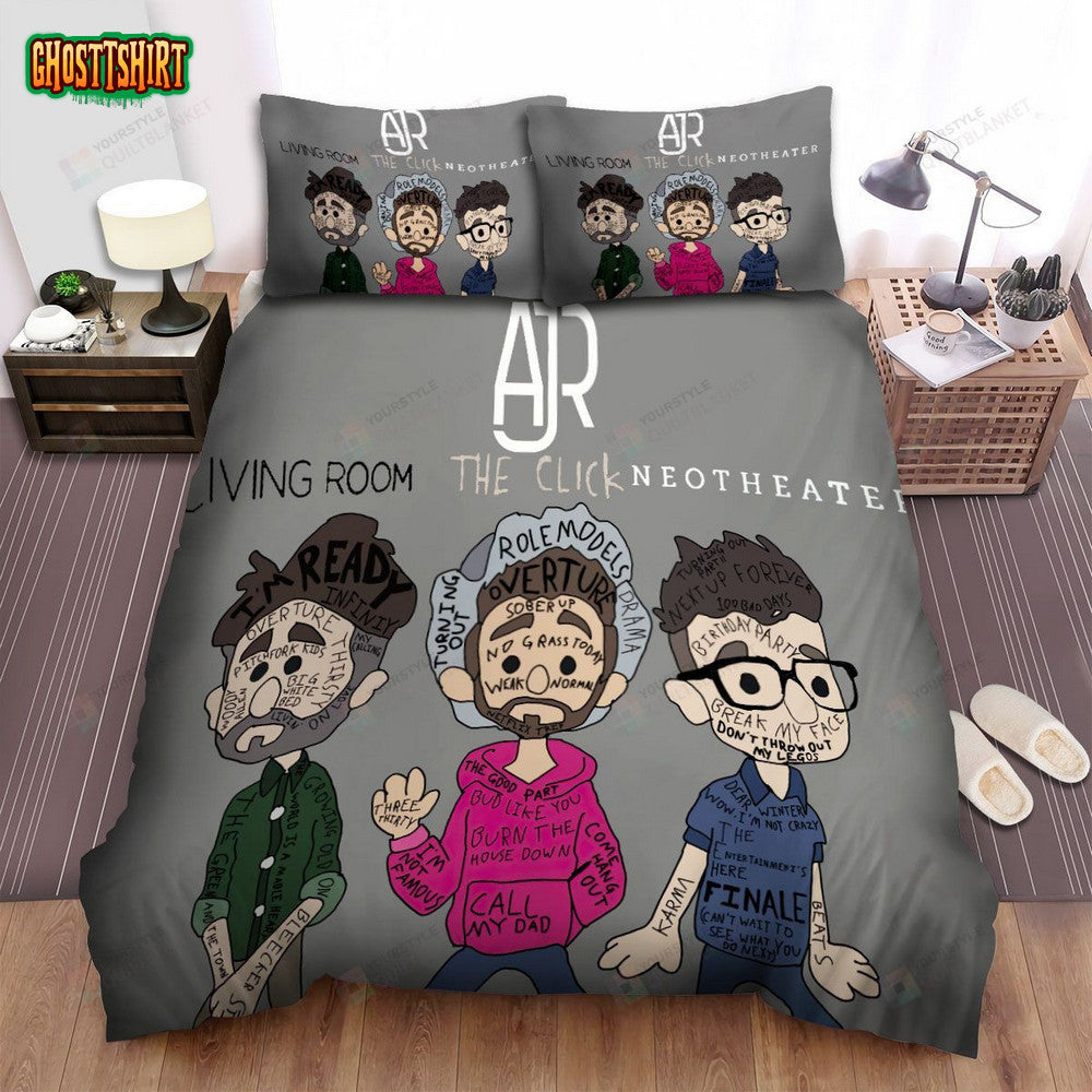 Ajr Band The Collection Art Ver.2 Bed Sheets Spread Comforter Duvet Cover Bedding Set