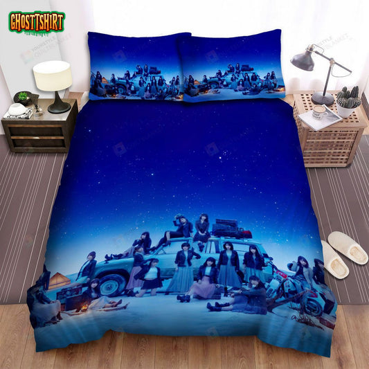 Akb48 9th Album Bed Sheets Spread Comforter Duvet Cover Bedding Set