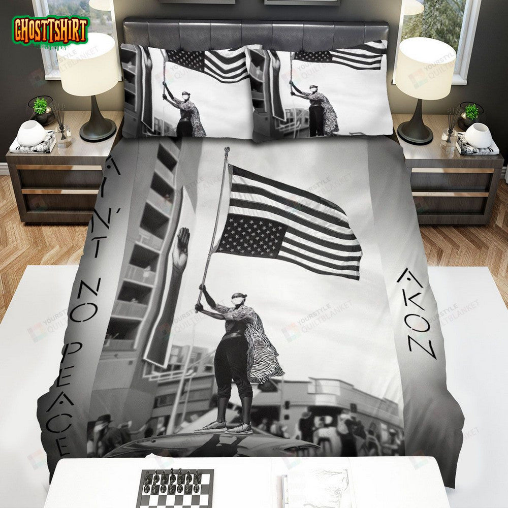 Akon Ain't No Peace Album Cover Bed Sheets Spread Comforter Duvet Cover Bedding Set