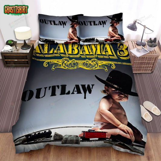 Alabama 3 Outlaw Album Music Bed Sheets Spread Comforter Duvet Cover Bedding Set