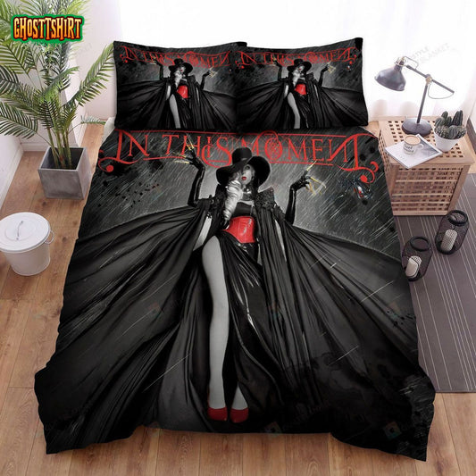 Album Black Widow In This Moment Bed Sheets Spread Comforter Duvet Cover Bedding Set