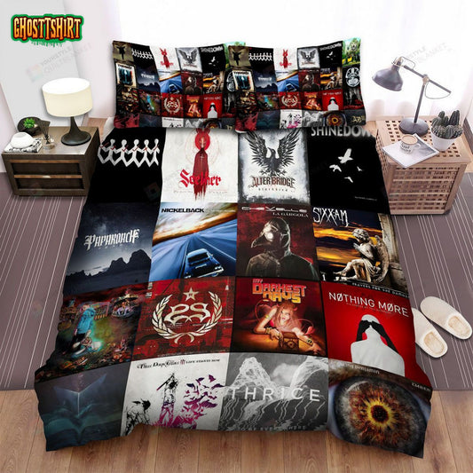 Album Collections Seether Bed Sheets Spread Comforter Duvet Cover Bedding Set