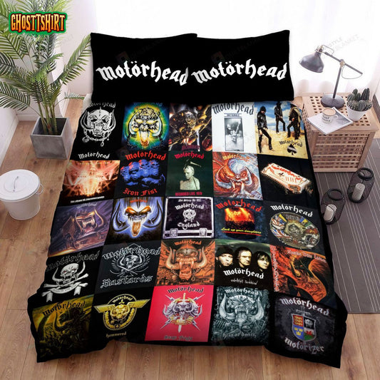 Album Cover Collections Motorhead Bed Sheets Spread Comforter Duvet Cover Bedding Set