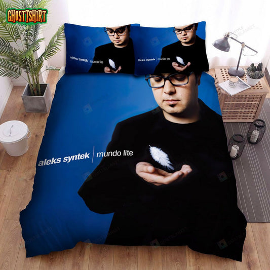 Aleks Syntek Mundo Lite Album Music Ver 2 Bed Sheets Spread Comforter Duvet Cover Bedding Set