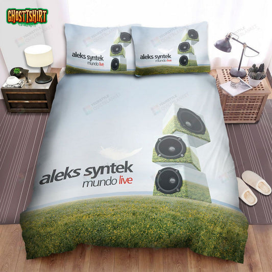 Aleks Syntek Mundo Live Album Music Bed Sheets Spread Comforter Duvet Cover Bedding Set