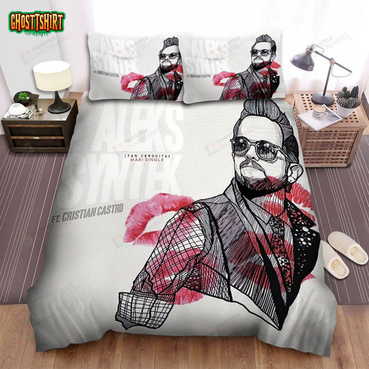 Aleks Syntek Tan Cerquita Album Music Bed Sheets Spread Comforter Duvet Cover Bedding Set