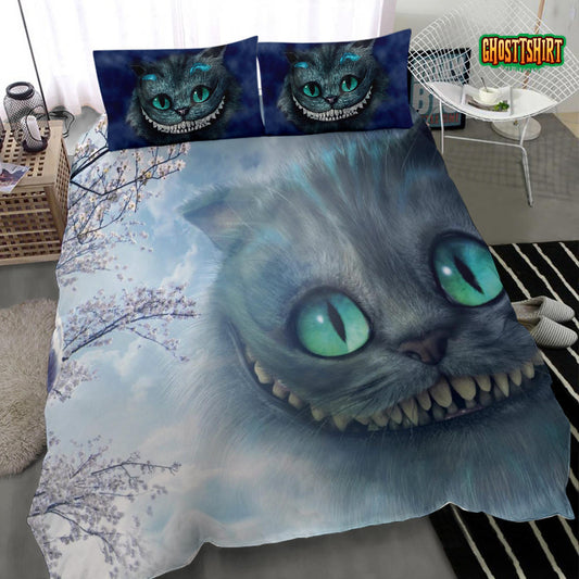 Alice In Wonderland Bedding Set 01 - Cheshire Cat Lovers - Disney Merch