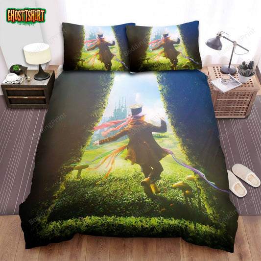 Alice In Wonderland (I) (2010) Field Movie Poster Bed Sheets Duvet Cover Bedding Set