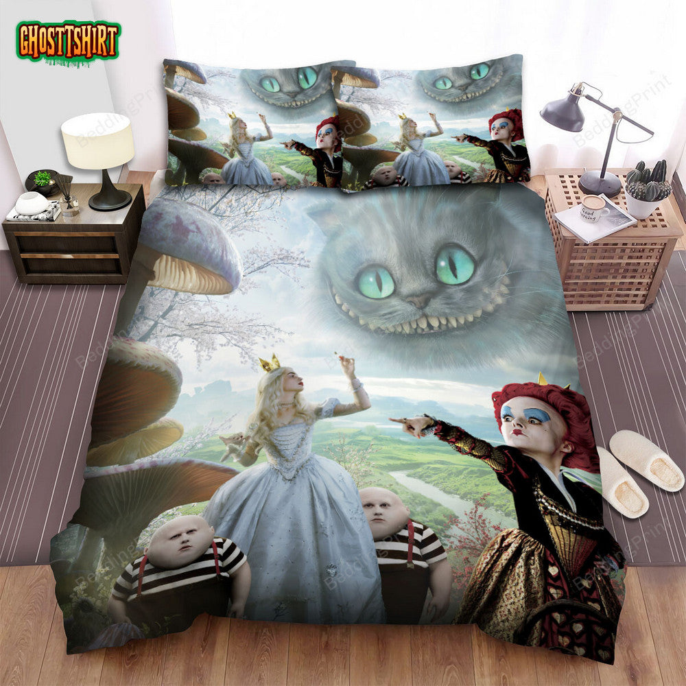 Alice In Wonderland (I) (2010) Poster Movie Poster Bed Sheets Duvet Cover Bedding Set Ver 3