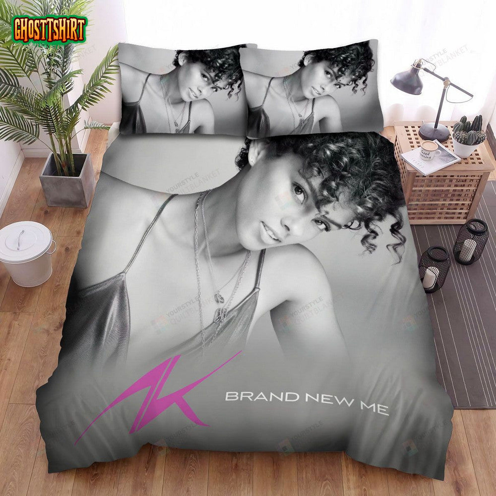 Alicia Keys, Brand New Me Song Bed Sheets Spread Duvet Cover Bedding Set