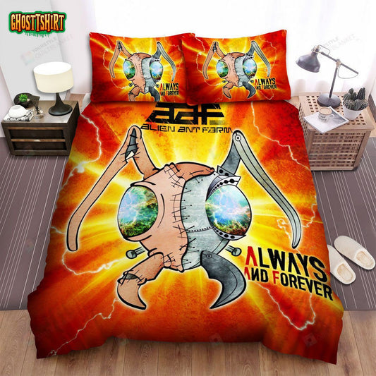 Alien Ant Farm Band Album Always And Forever Bed Sheets Spread Comforter Duvet Cover Bedding Set