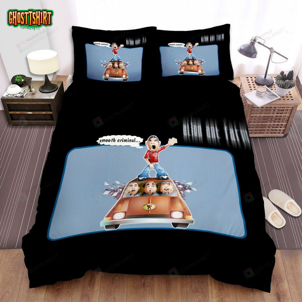 Alien Ant Farm Band Smooth Criminal Bed Sheets Spread Comforter Duvet Cover Bedding Set