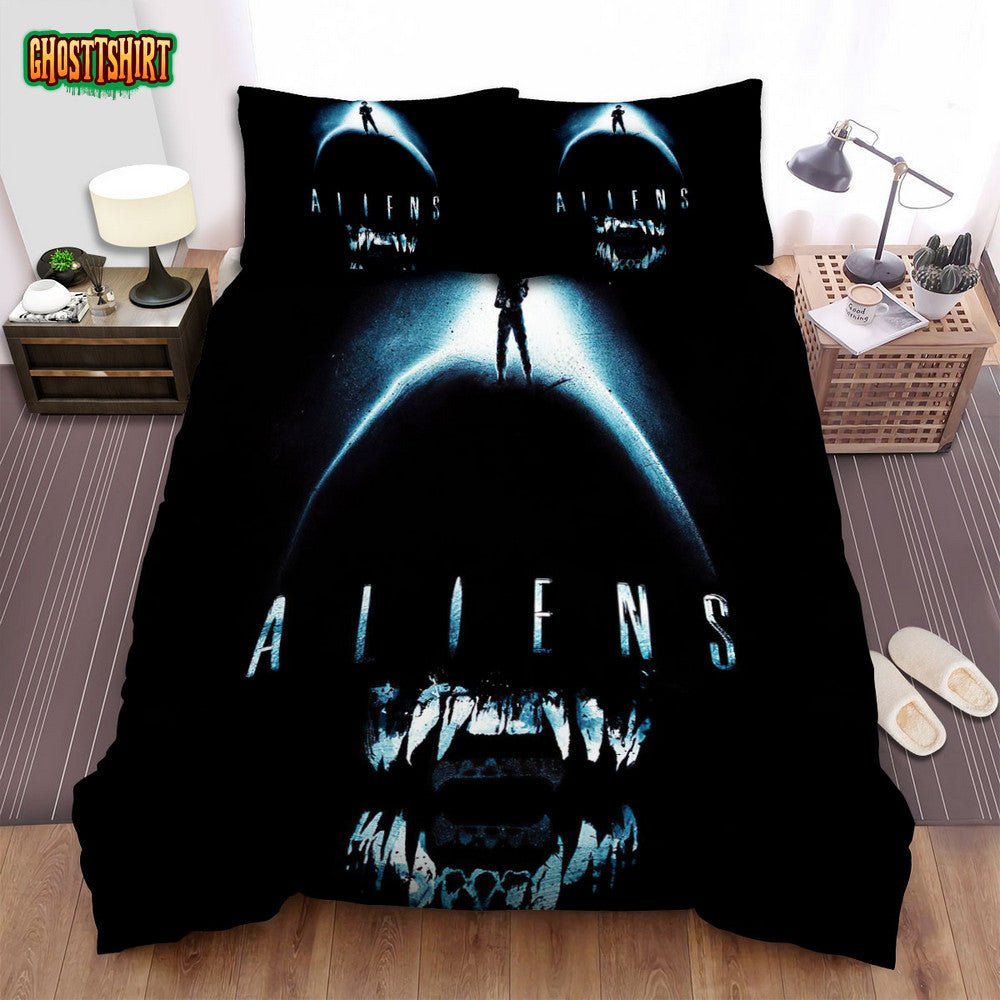 Alien Movie Art 1 Bed Sheets Spread Comforter Duvet Cover Bedding Set