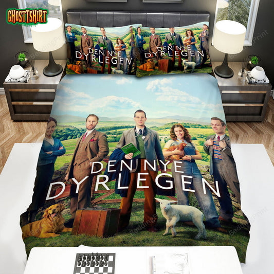All Creatures Great And Small Movie Poster 1 Bed Sheets Duvet Cover Bedding Set