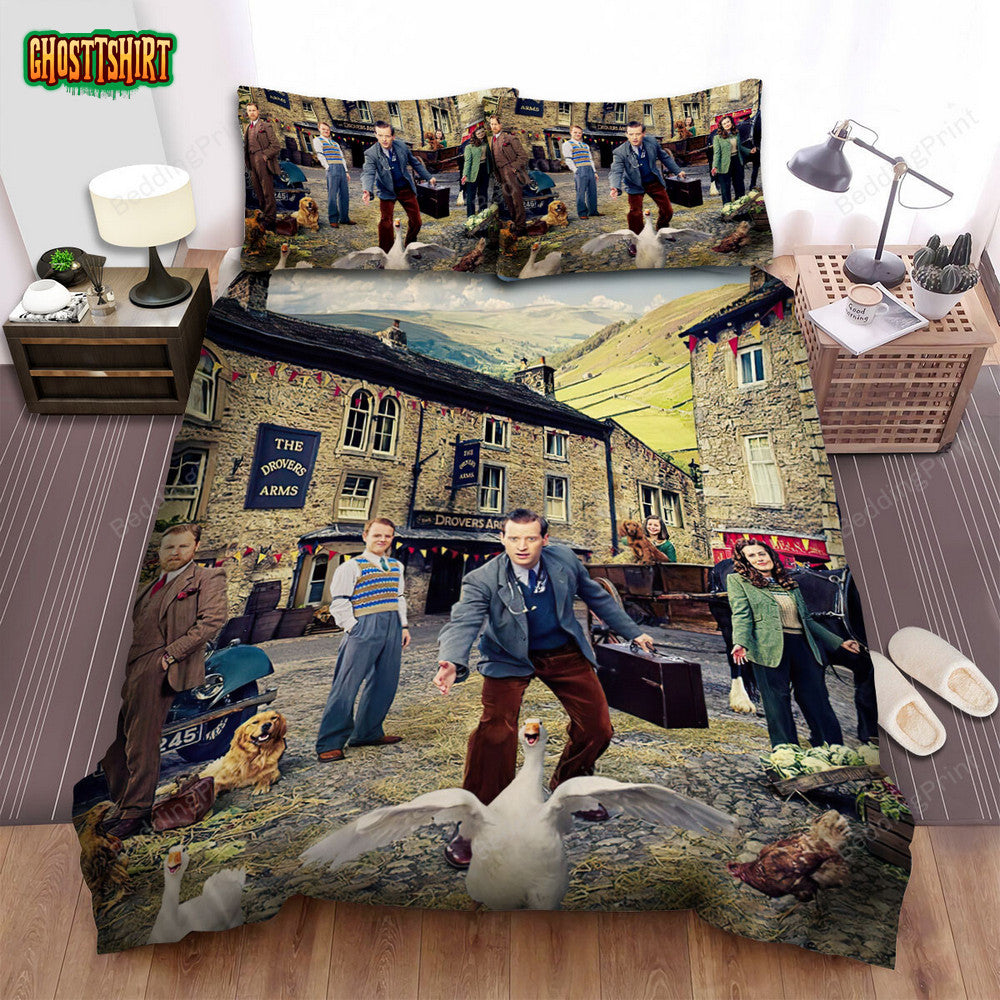 All Creatures Great And Small Movie Poster 4 Bed Sheets Duvet Cover Bedding Set