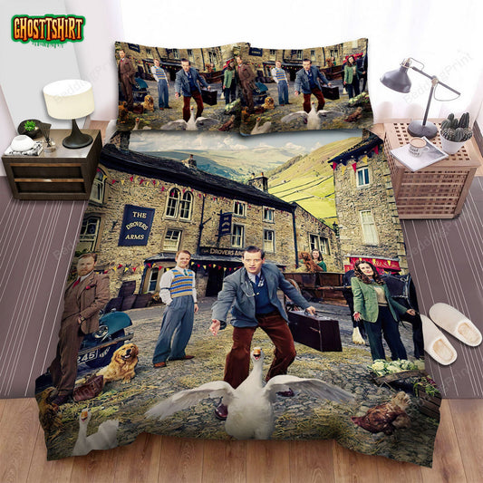 All Creatures Great And Small Movie Poster 4 Bed Sheets Duvet Cover Bedding Set