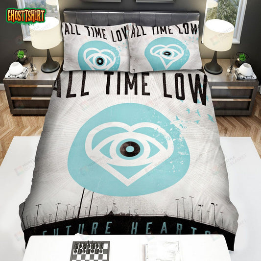 All Time Low Album Future Hearts Bed Sheets Spread Comforter Duvet Cover Bedding Set