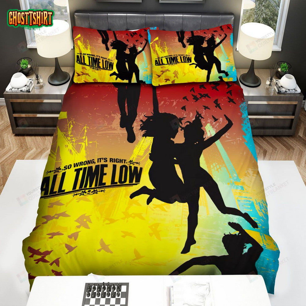 All Time Low Album So Wrong It's Right Bed Sheets Spread Comforter Duvet Cover Bedding Set