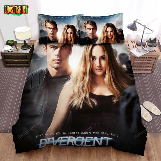 Allegiant Movie Poster 2 Bed Sheets Duvet Cover Bedding Set