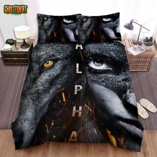 Alpha (Ii) (2018) Leaders Are Born From Survival Movie Poster Bed Sheets Duvet Cover Bedding Set