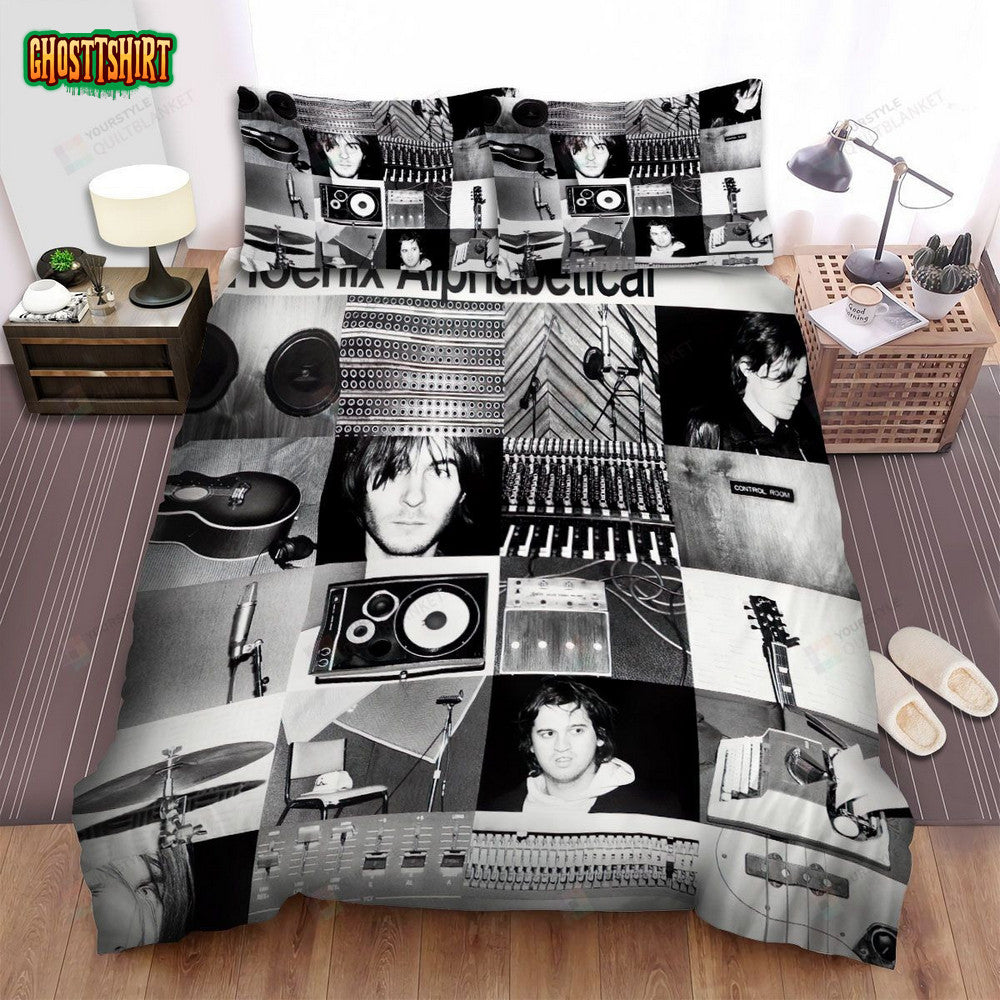 Alphabetical Phoenix Band Bed Sheets Spread Comforter Duvet Cover Bedding Set