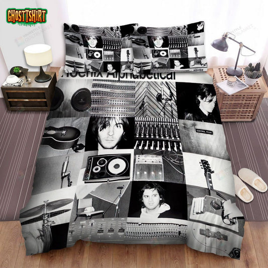 Alphabetical Phoenix Band Bed Sheets Spread Comforter Duvet Cover Bedding Set