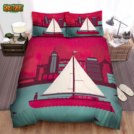 Alt-J Band Childhood Boat Bed Sheets Duvet Cover Bedding Set