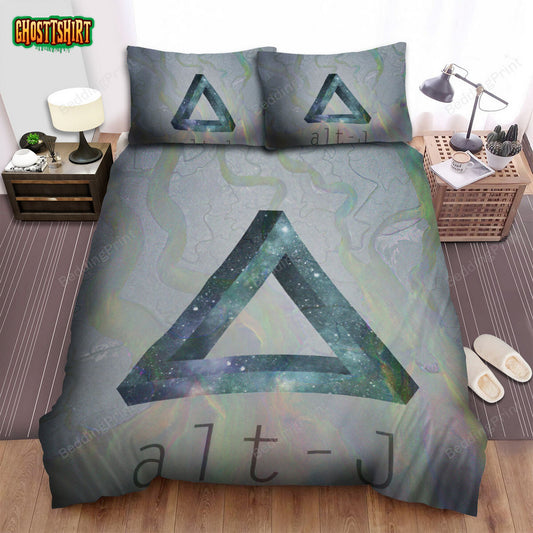 Alt-J Band Logo A Bed Sheets Duvet Cover Bedding Set