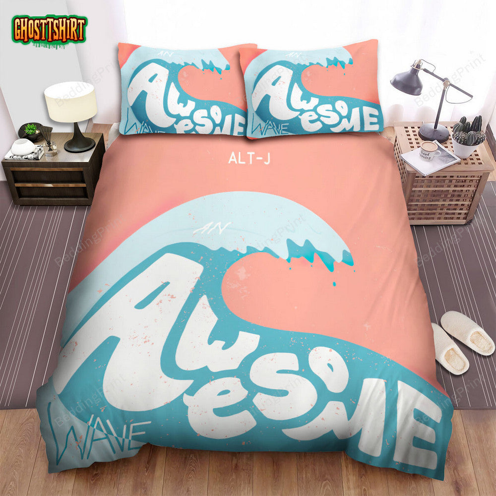 Alt-J Band Waves Bed Sheets Duvet Cover Bedding Set