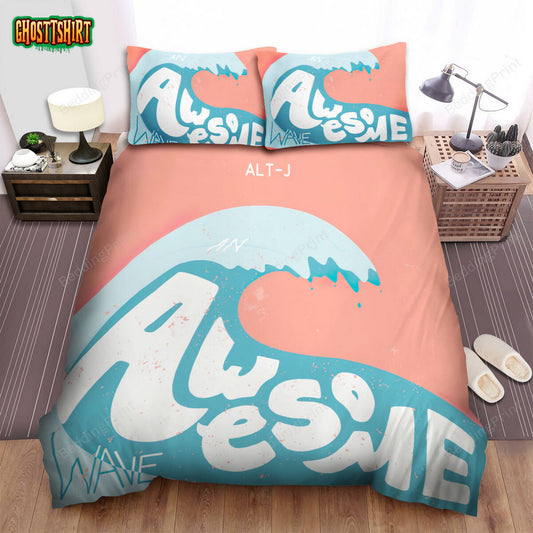 Alt-J Band Waves Bed Sheets Duvet Cover Bedding Set