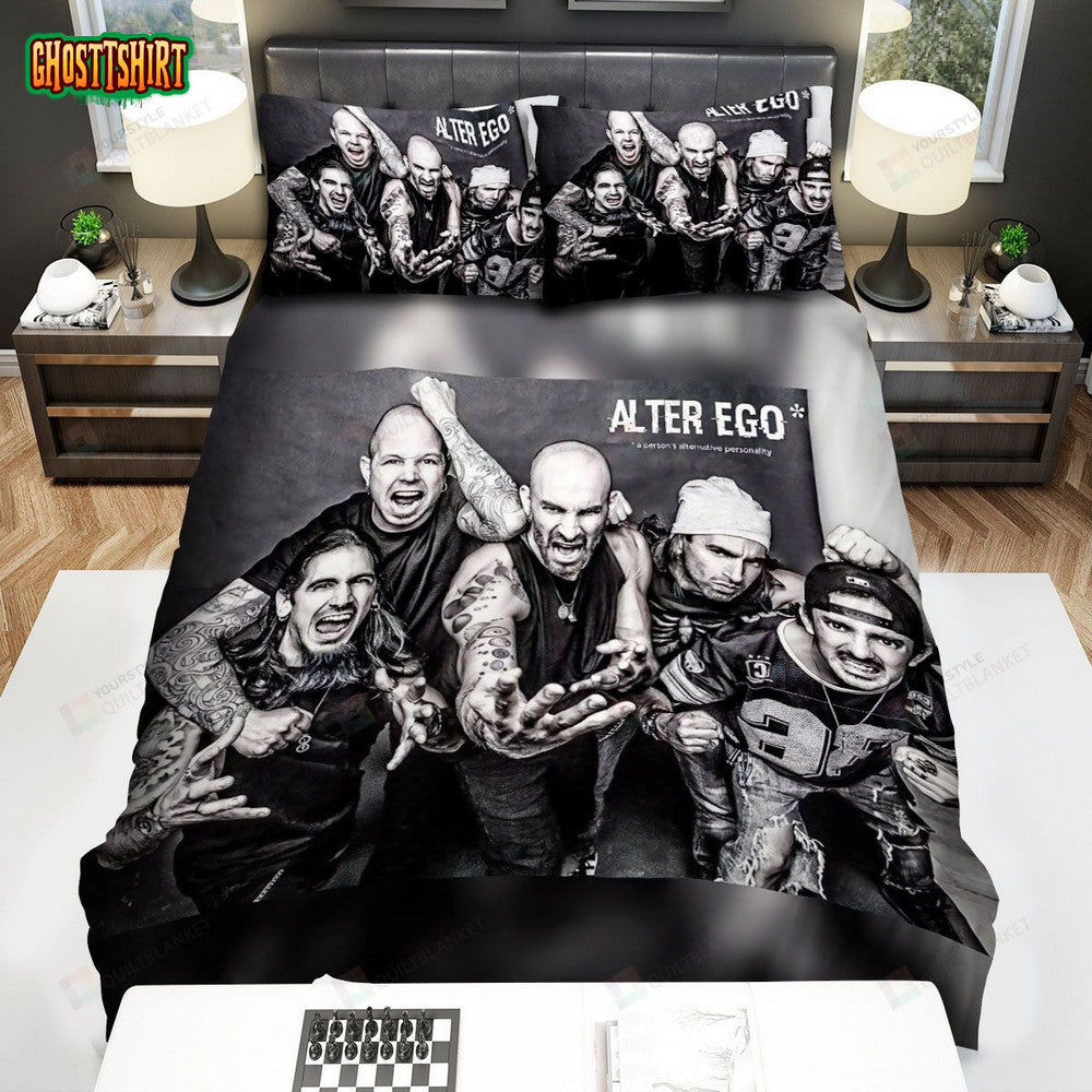 Alter Ego Album Cover Members Bed Sheets Spread Comforter Duvet Cover Bedding Set
