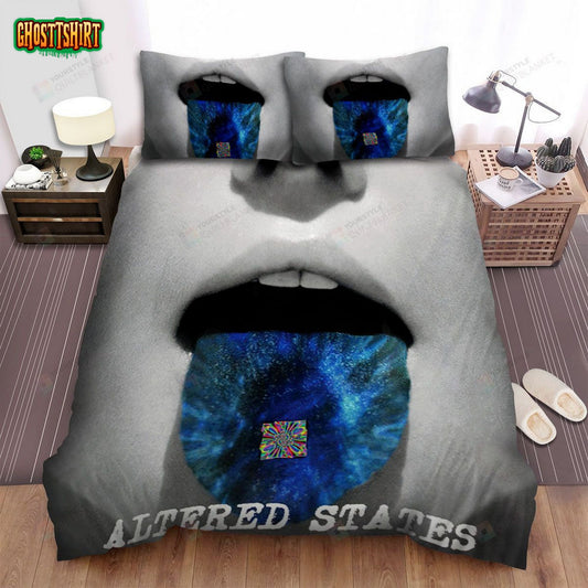 Altered States Blue Tongue Movie Poster Bed Sheets Spread Comforter Duvet Cover Bedding Set